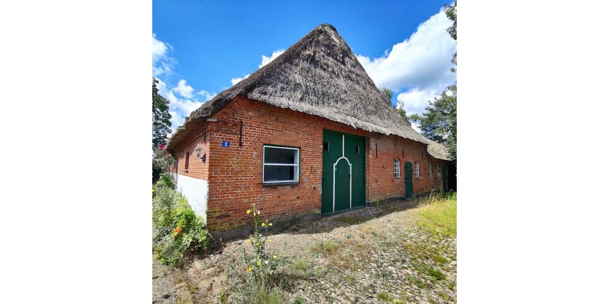 Provisionsfrei* Denkmalgeschütztes Reetdachhaus von 1865 - großes Grundstück & Ausbaupotenzial - Bauernhaus, Landhaus Seeth | Angebot:27030546