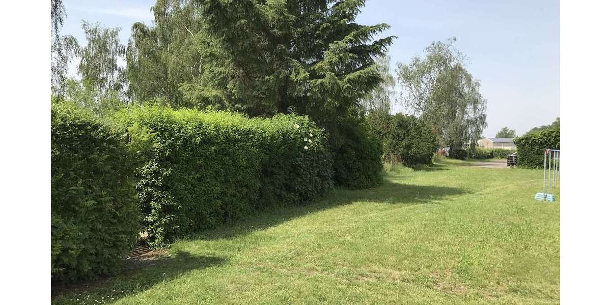 Kleingärten auf der Rückseite