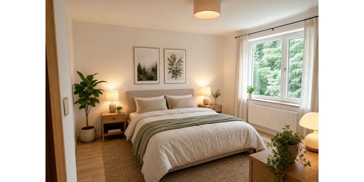 Schlafzimmer Visualisierung KI