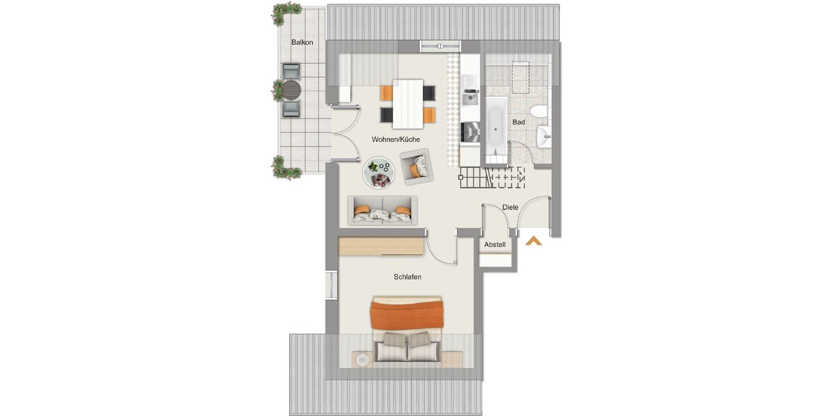 Grundriss Dachgeschoss