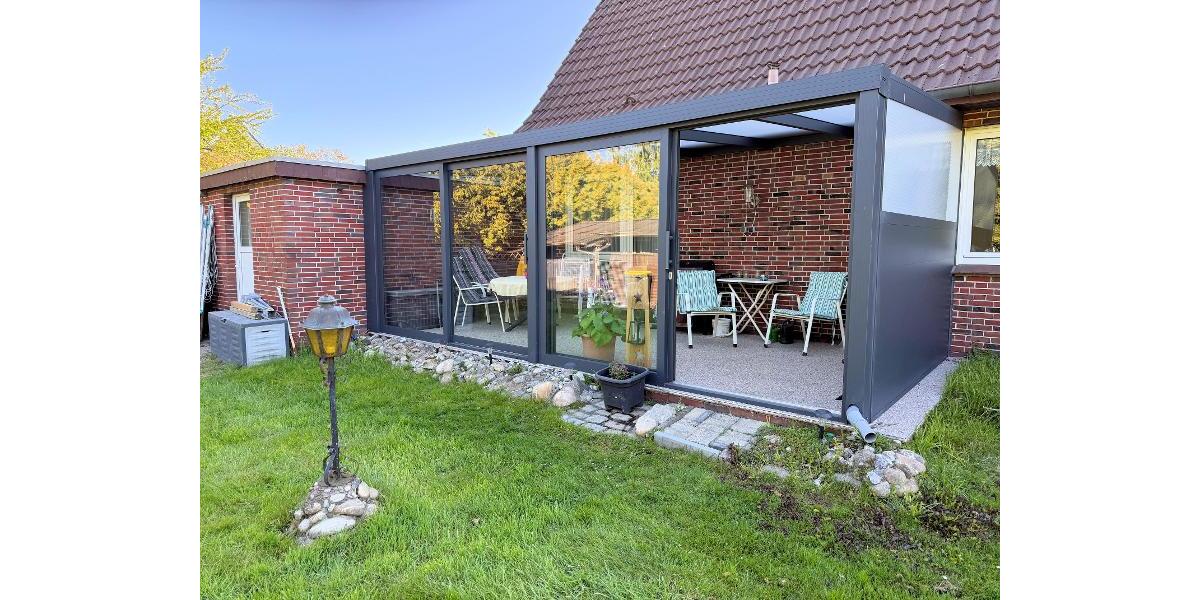 überdachte Terrasse