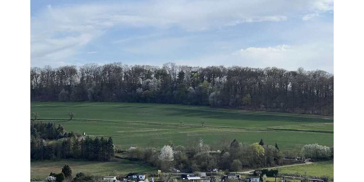 Aussicht vom Balkon