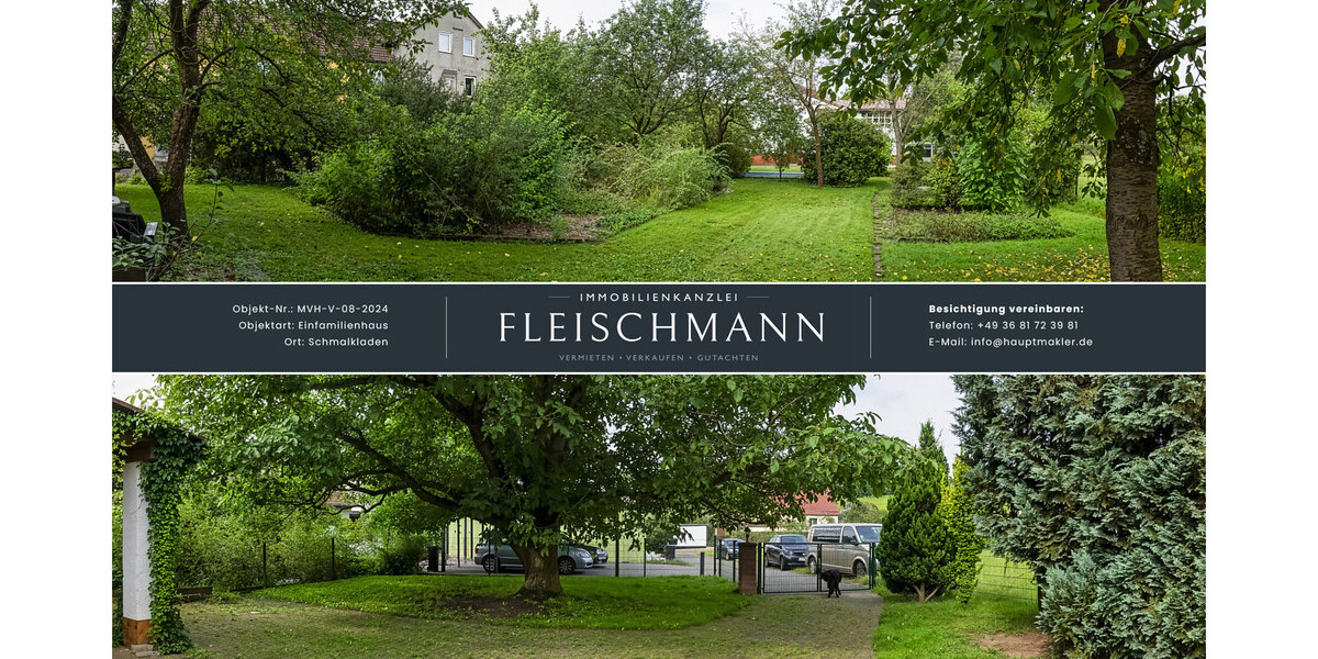 Blick in den Garten