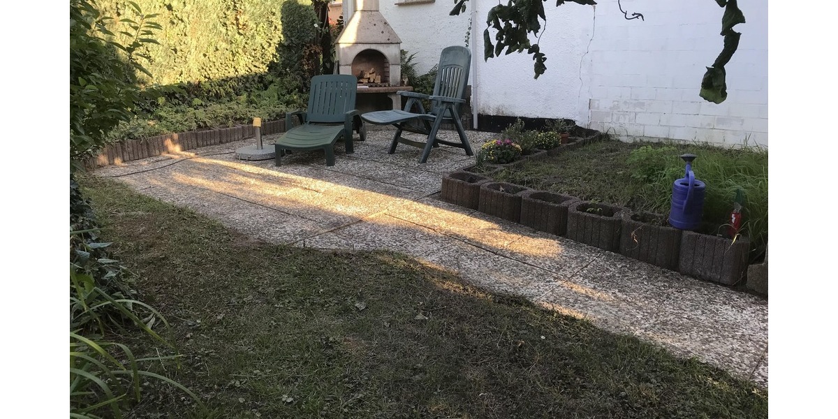 Außenkamin im Garten