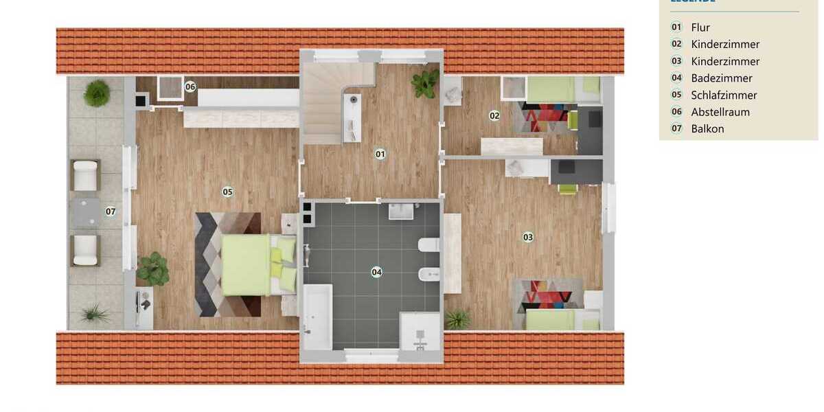 Grundriss Dachgeschoss