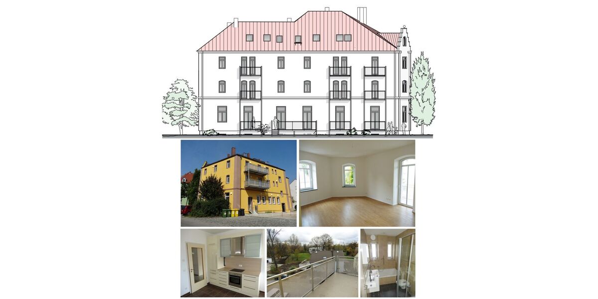 2 sanierte Altbauwohnungen 105 + 92 qm, je mit 2 Balkonen, Bambus-Parkett, hohe Räume, ruhig, nähe KUKA Augsburg - 4- Augsburg Lechhausen | Angebot:26953268
