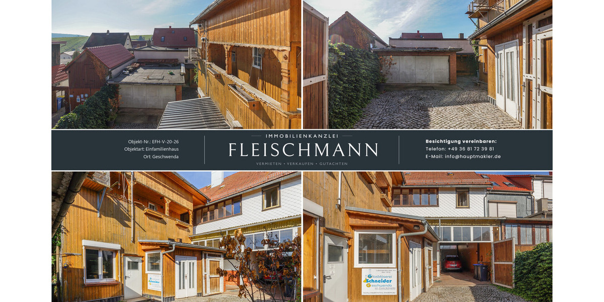 Außenansicht Hinterhof