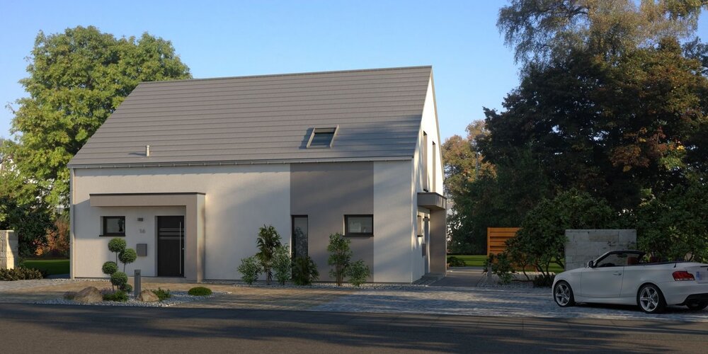 Modernes Einfamilienhaus