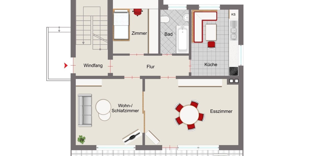 Grundriss Erdgeschoss