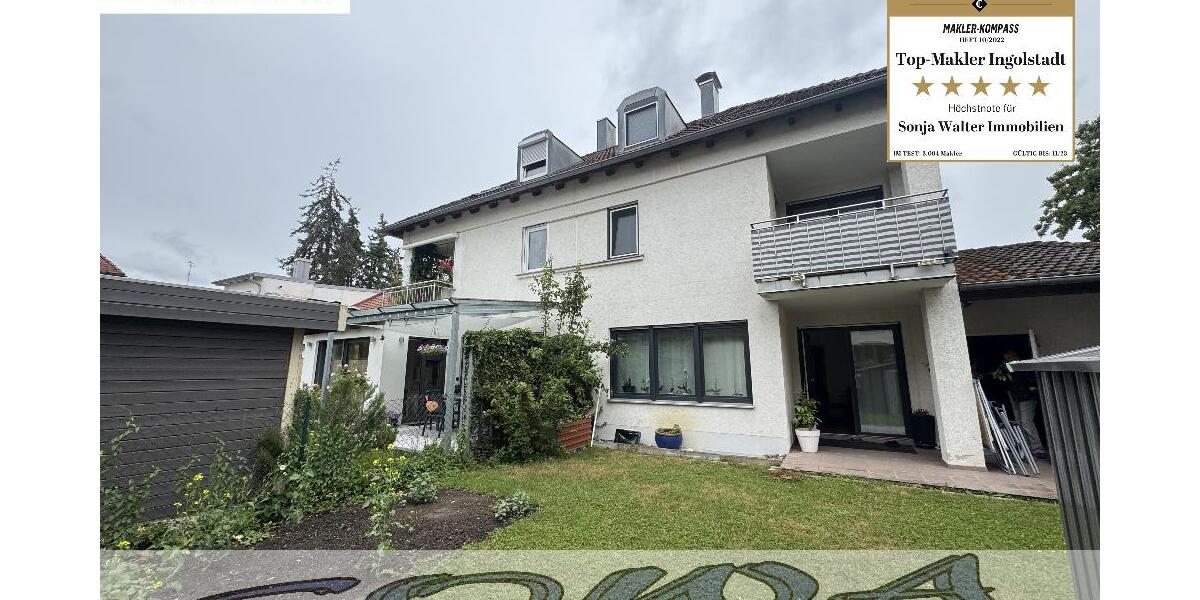 Stadtzentrum - Doppelhaushälfte mit 5,5 Zimmern und Garten in Neuburg zu vermieten - Ein Objekt von Ihrem Immobilienpartner SOWA Immobilien und Finanzen - Reihenhaus Neuburg | Angebot:26857949