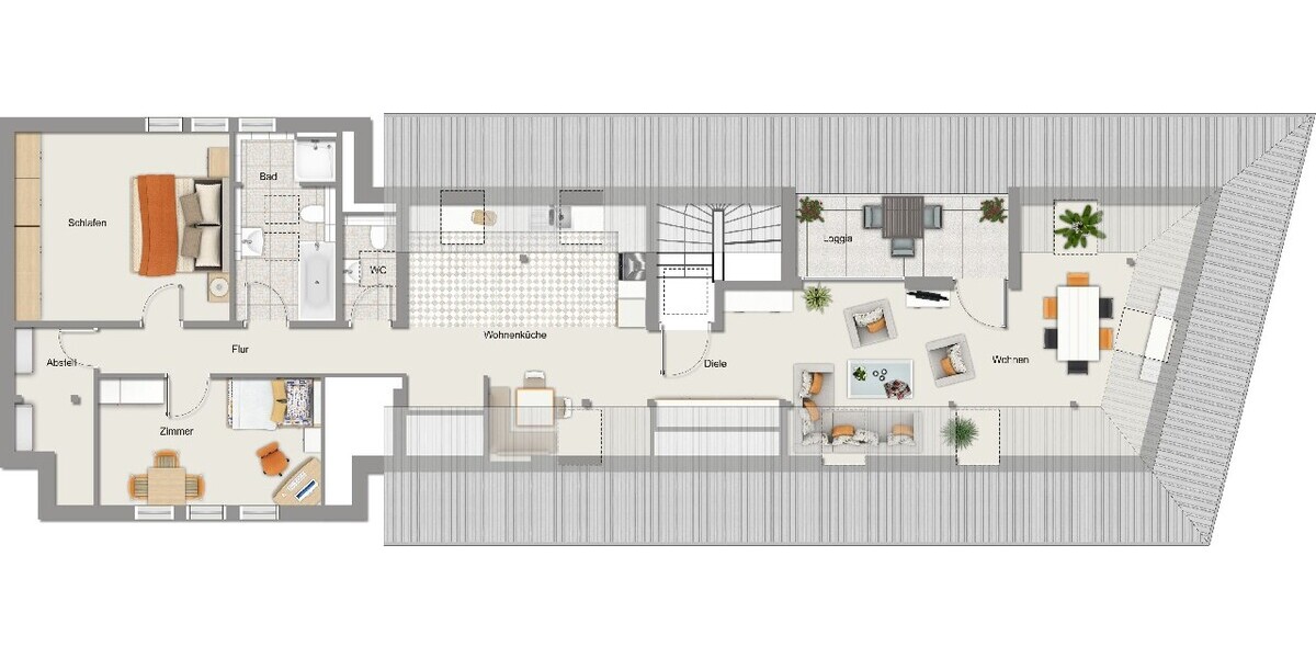  Grundriss DG Wohnung 7