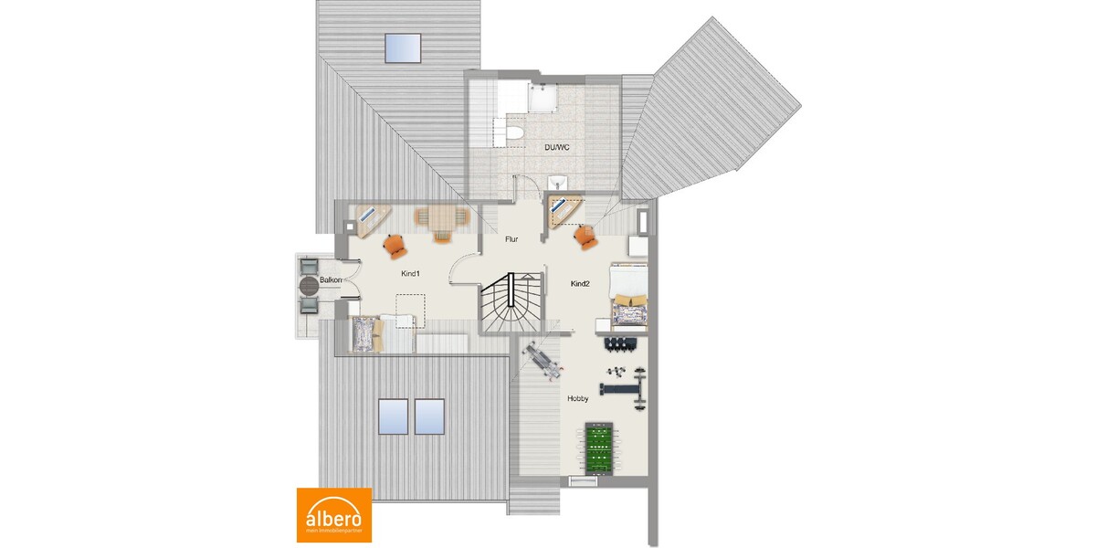 Grundriss 2. DG
