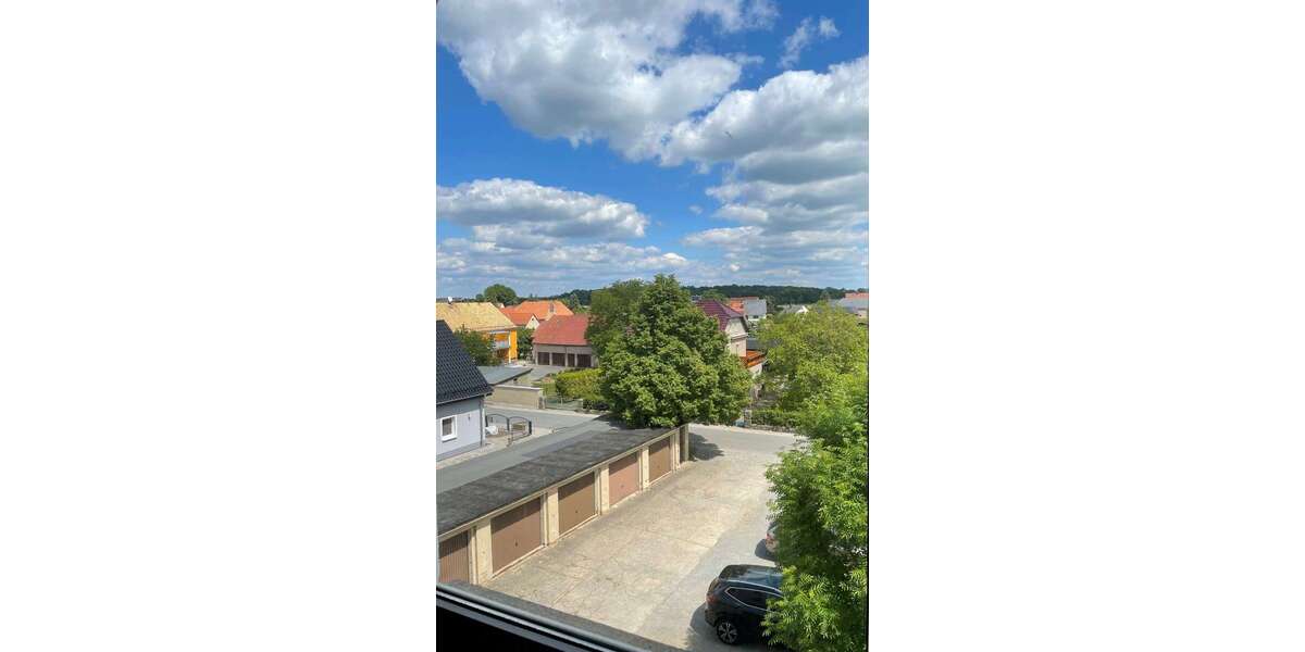 Blick aus dem Bad