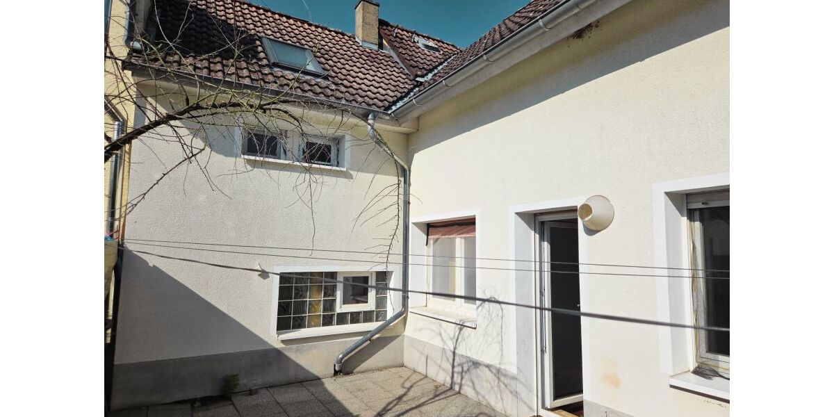 Hinteransicht, Terrasse