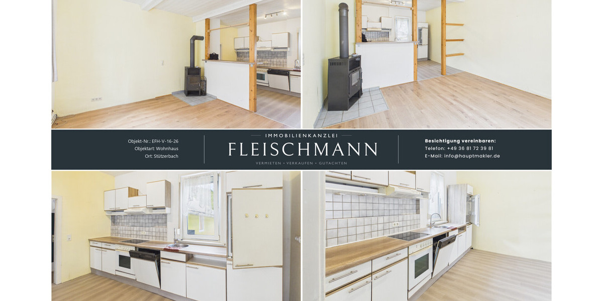 Offene Küche/ Wohnzimmer