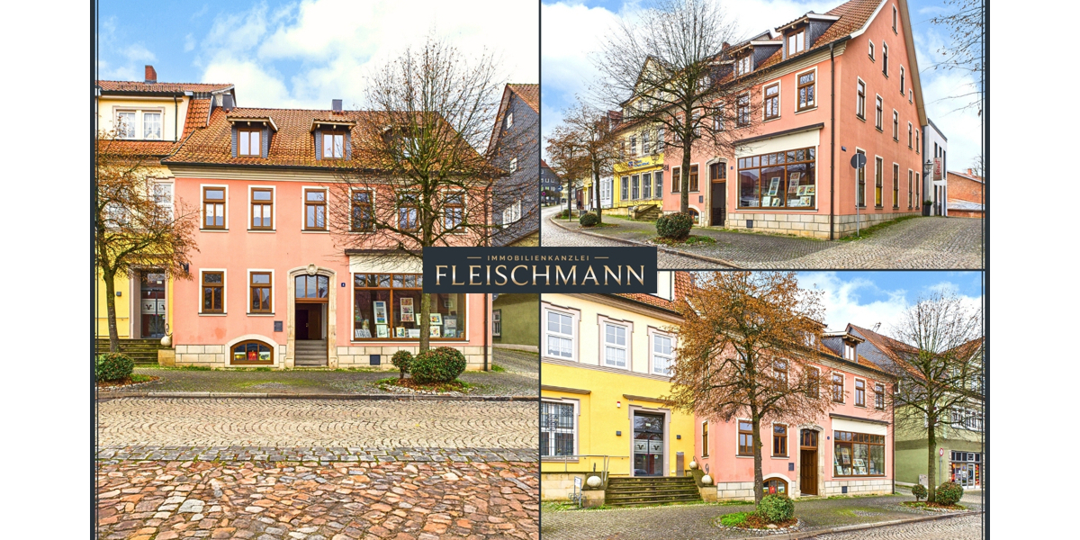 Gewerbefläche in Toplage am Markt Schleusingen – modern, vielseitig und lichtdurchflutet - Gewerbeobjekt Schleusingen | Angebot:26826996