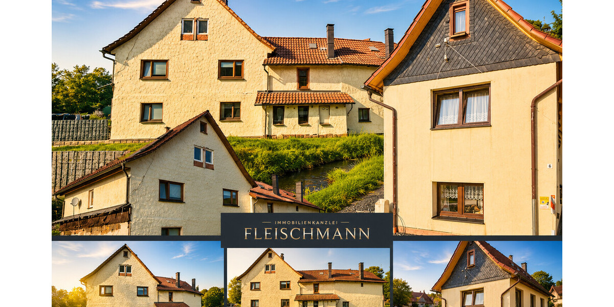 Modernisiertes Wohnhaus mit großem Grundstück, Terrasse und Ausbaupotenzial - Einfamilienhaus Schmeheim | Angebot:26659723