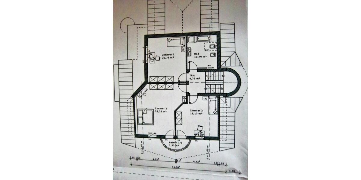 Grundriss Wo 1 OG