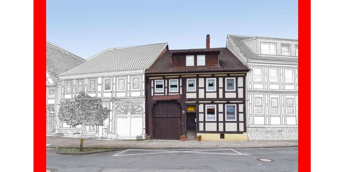 Historisches Reihenhaus mit PV-Anlage!!! - Reihenmittelhaus Bad Salzdetfurth | Angebot:26336858