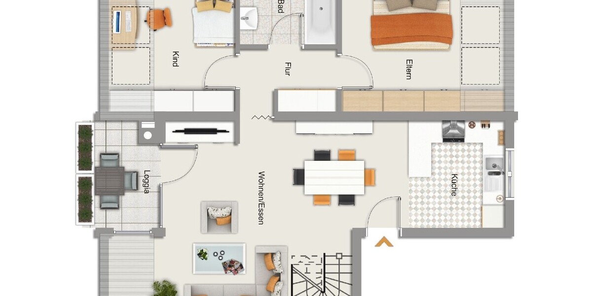 Grundriss DG