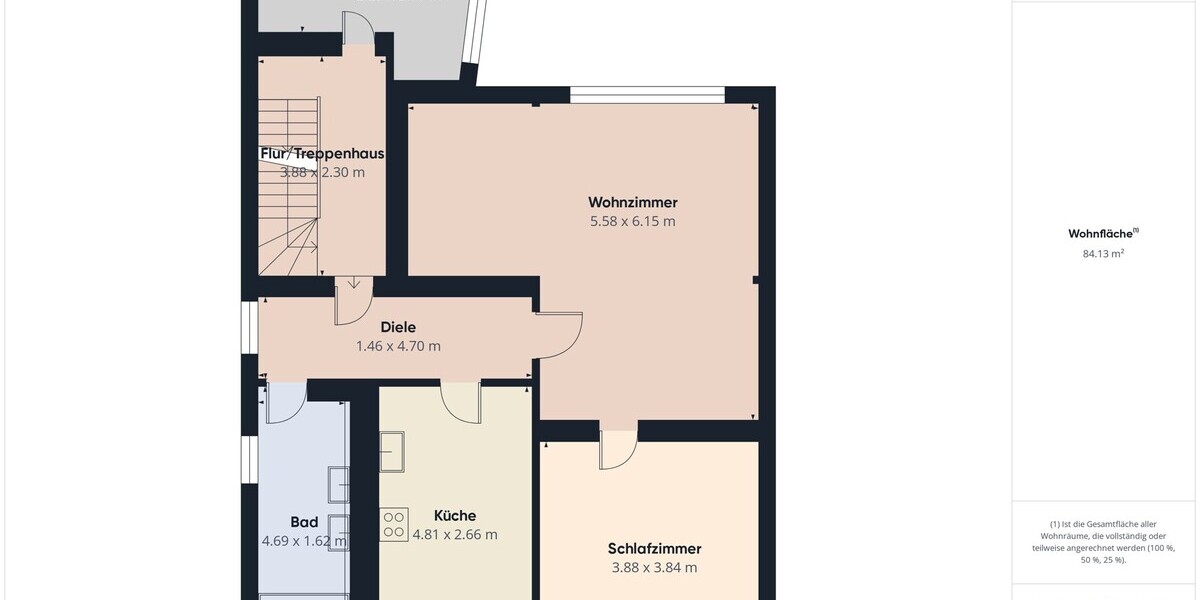 Grundriss 1.Obergeschoss