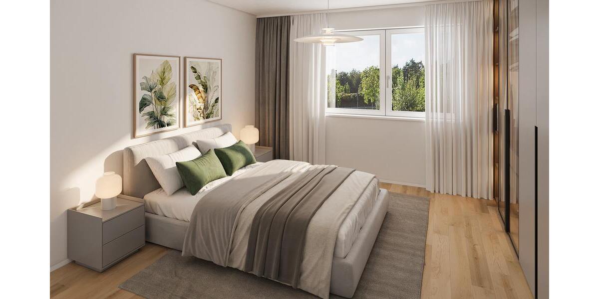Visualisierung Schlafzimmer (OG)