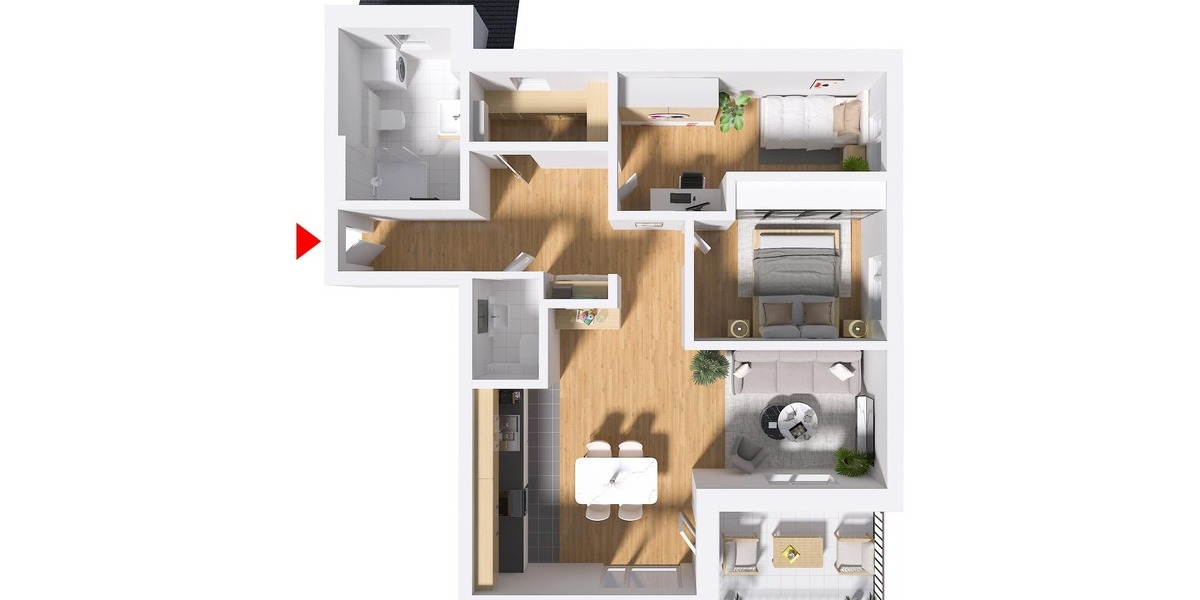 Grundriss OG 4 (Abb. ähnlich)