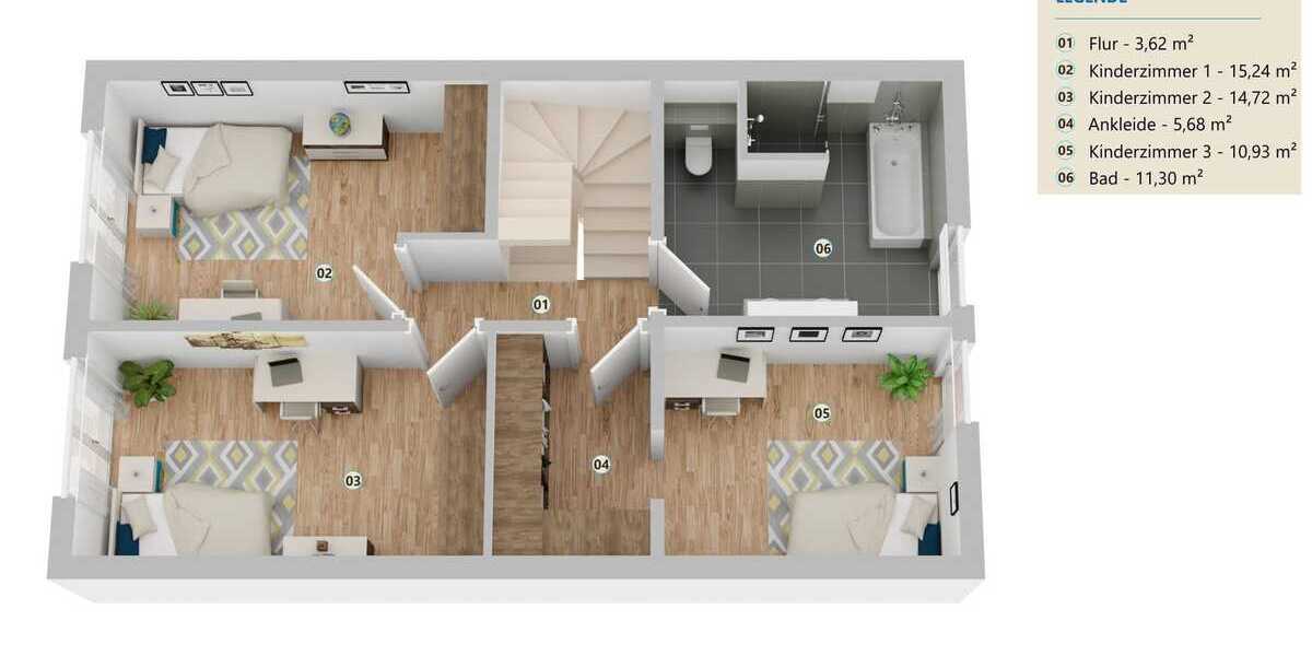Grundriss OG (Abb. ähnlich)