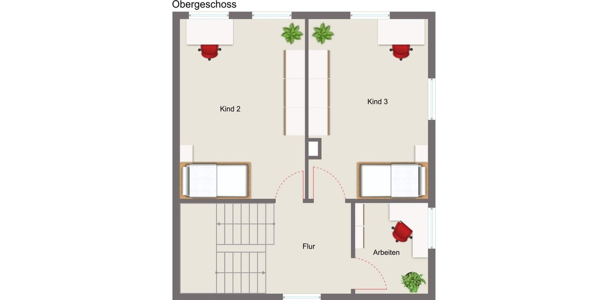 Grundriss Obergeschoss