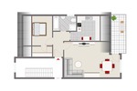 Wohnen unterm Dach mit Wohlfühlfaktor - Dachgeschoßwohnung Hildesheim Himmelsthür | Angebot:25319532
