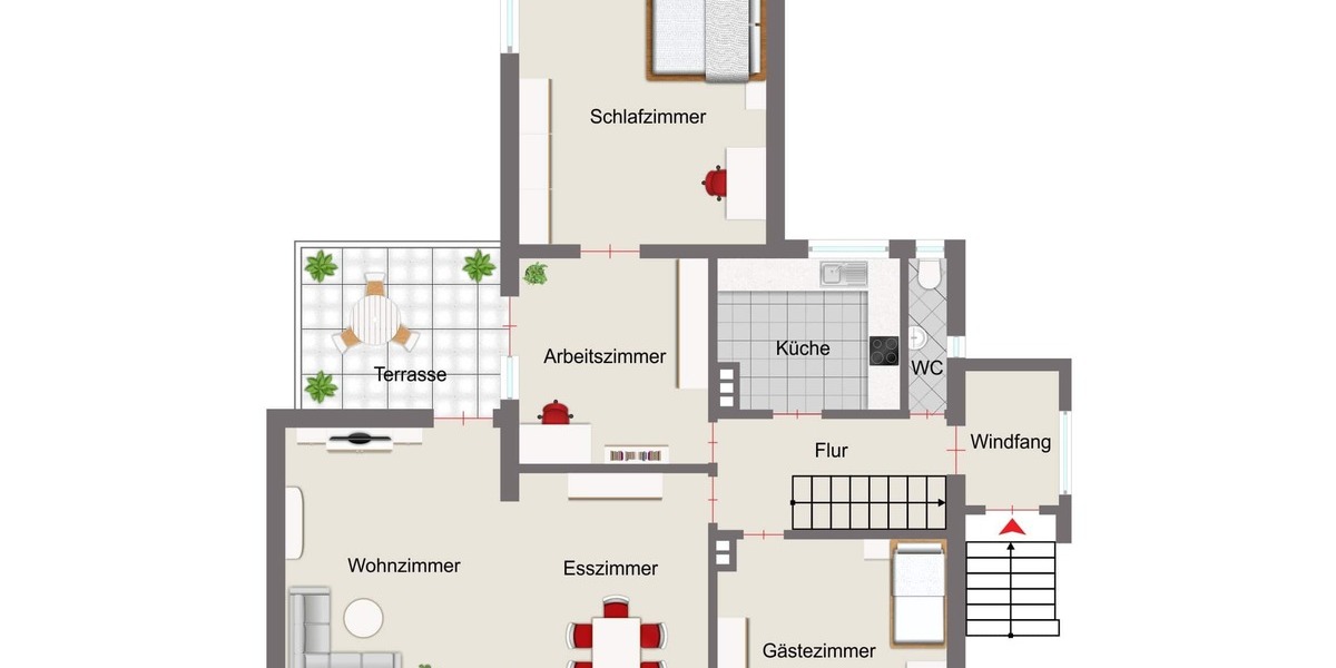 Grundriss Erdgeschoss
