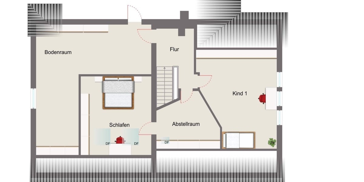 Grundriss Dachgeschoss