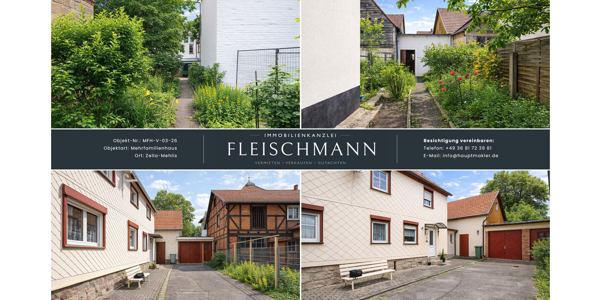 Hof und Gartenansicht