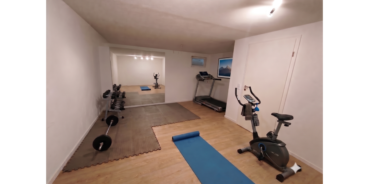 Keller Fitnessraum
