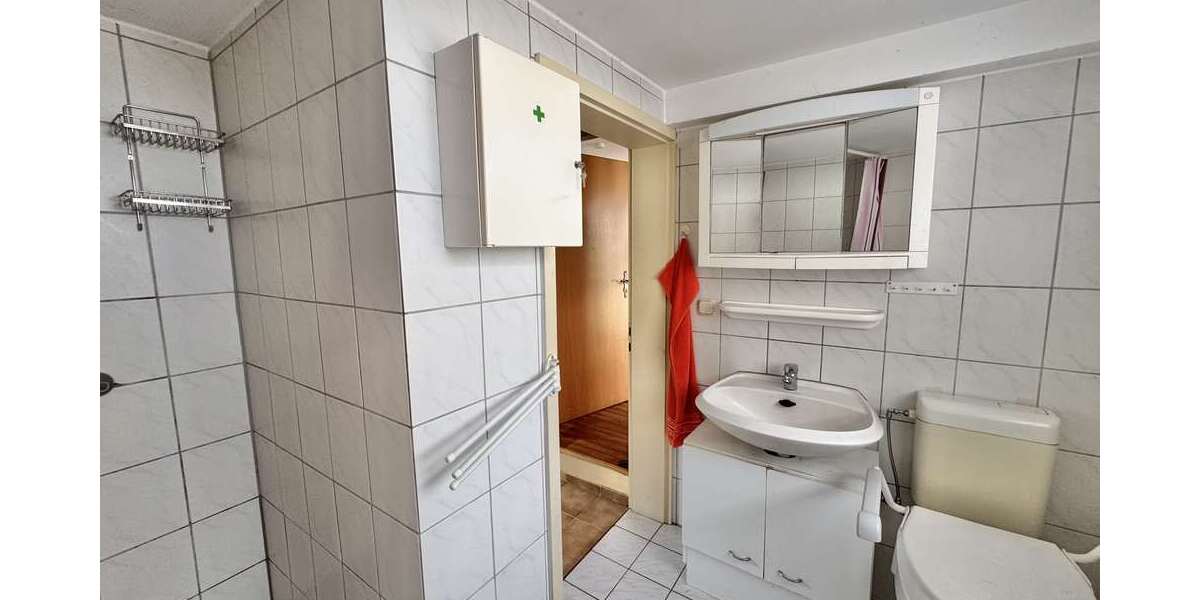 Tageslichtbad mit Dusche (Hinterhaus)