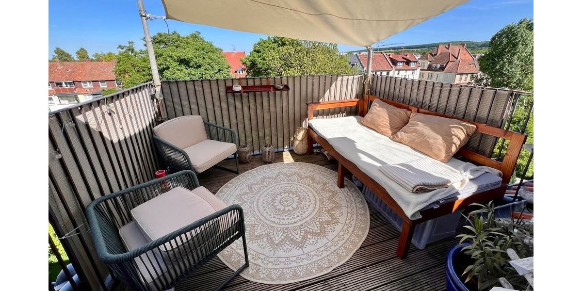 ... und herrlicher Dachterrasse