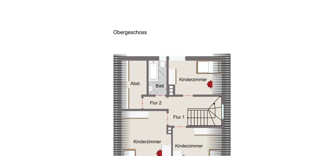 Grundriss Obergeschoss