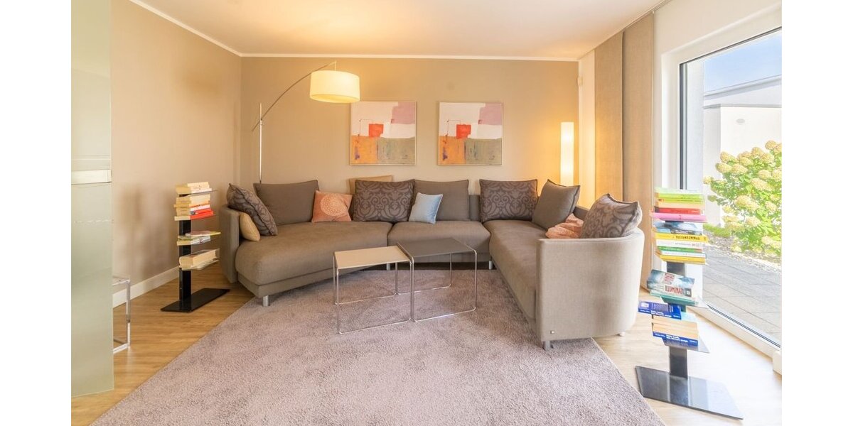 Wohnzimmer mit Lichtambiente