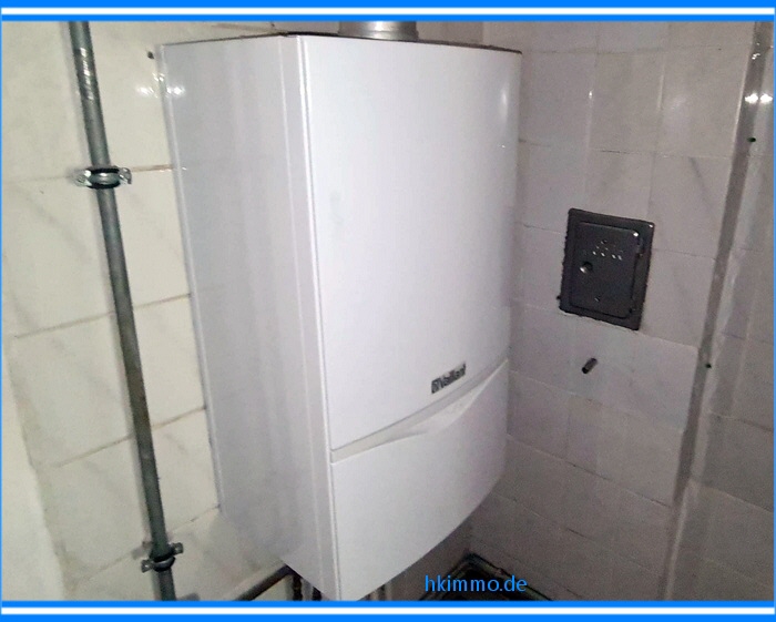 neuwertige Gastherme