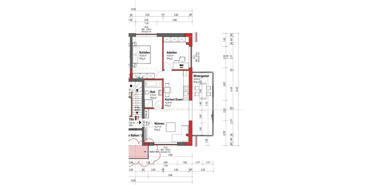 Grundriss WE06