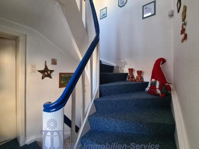 Treppe zum 2. OG.