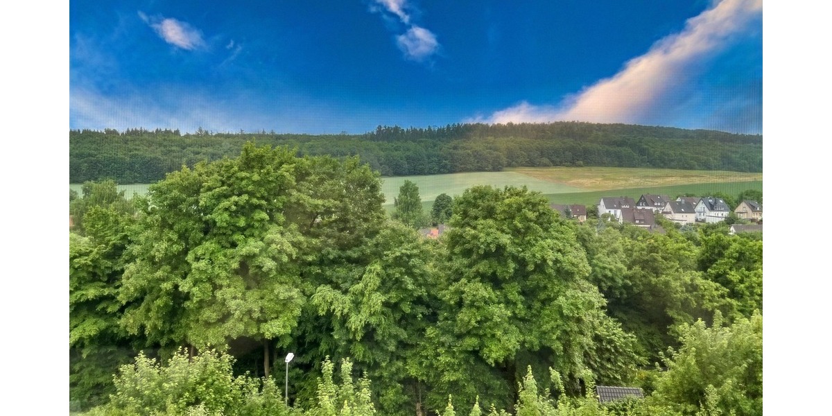 Blick aus Wohnzimmerfenster