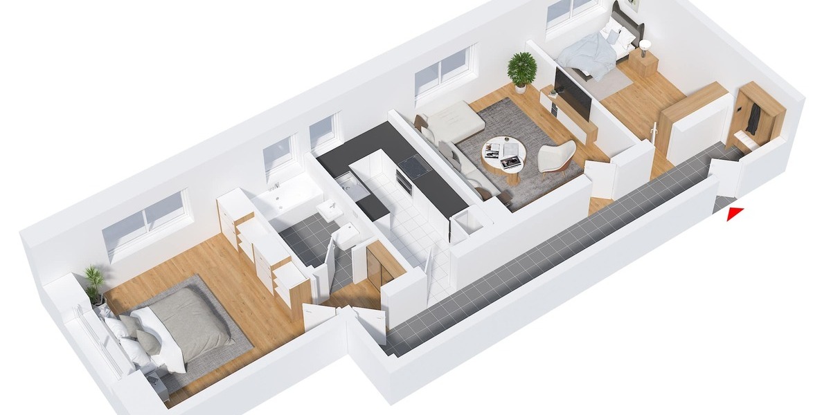 Wohnungsgrundriss